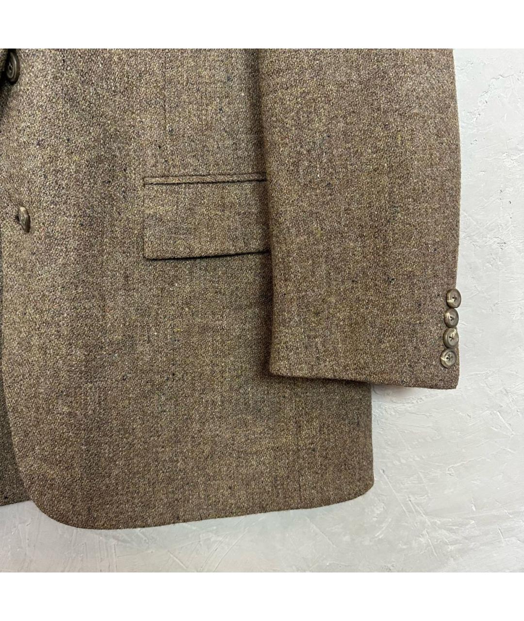 POLO RALPH LAUREN Коричневый твидовый пиджак, фото 3
