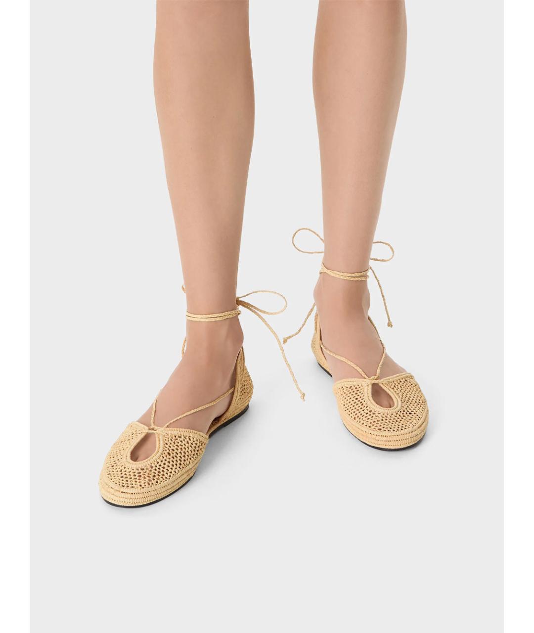 Odissì Бежевые эспадрильи, фото 2