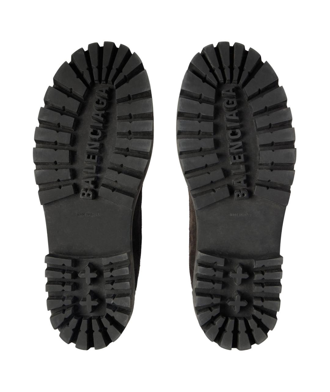 BALENCIAGA Мульти текстильные высокие ботинки, фото 6