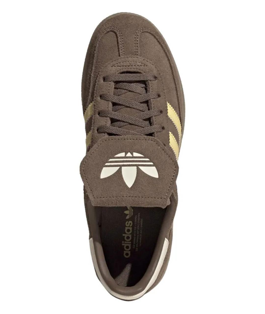 ADIDAS Коричневые замшевые кроссовки, фото 5