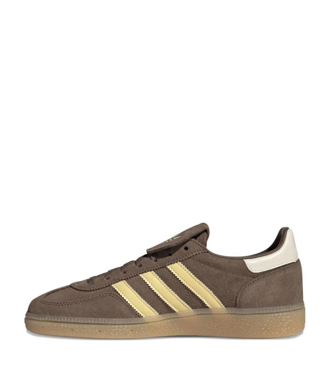 ADIDAS Коричневые замшевые кроссовки, фото 4