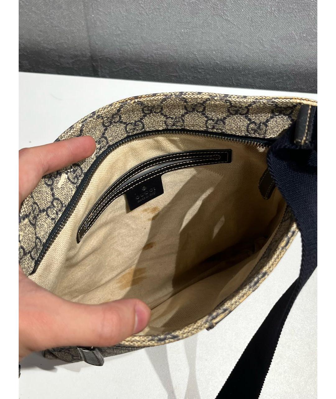 GUCCI Бежевая сумка на плечо, фото 8