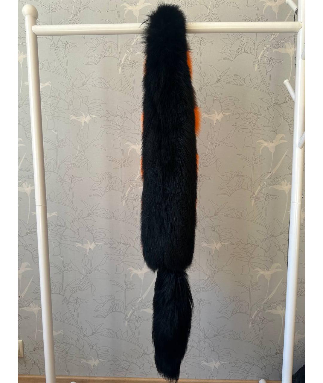 PRADA Оранжевый шарф, фото 4