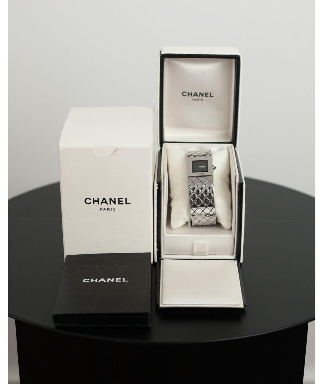 CHANEL Серебряные стальные часы, фото 2