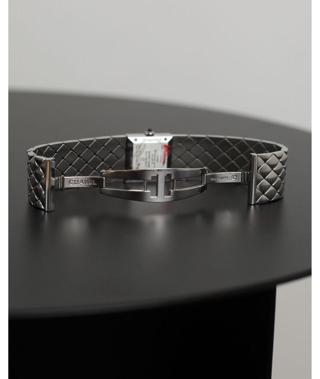 CHANEL Серебряные стальные часы, фото 6