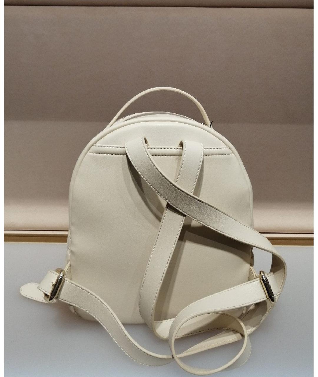 LOVE MOSCHINO Белый рюкзак, фото 3