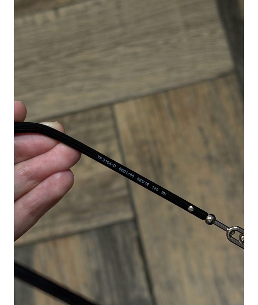 TIFFANY&CO Синие металлические солнцезащитные очки, фото 5