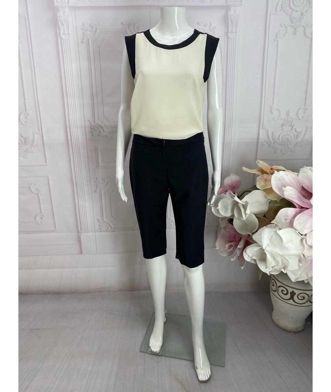 LIVIANA CONTI Черные полиэстеровые шорты, фото 5