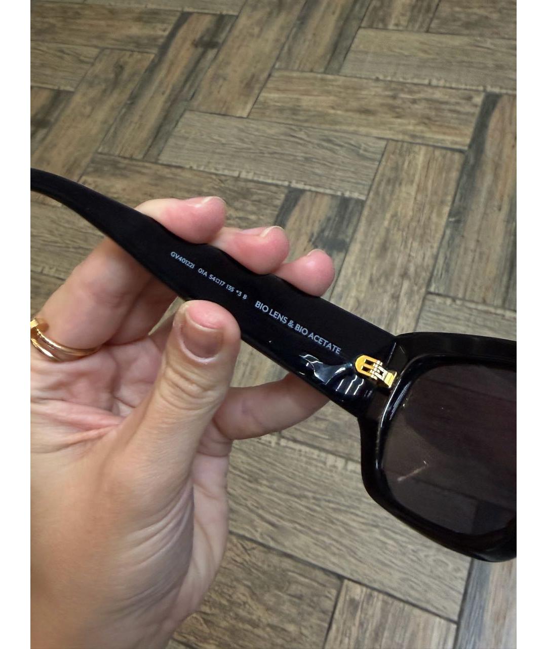 GIVENCHY Черные пластиковые солнцезащитные очки, фото 4