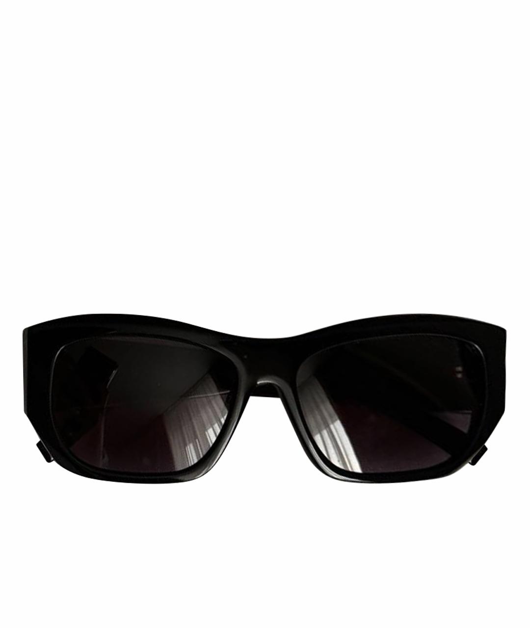 GIVENCHY Черные пластиковые солнцезащитные очки, фото 1