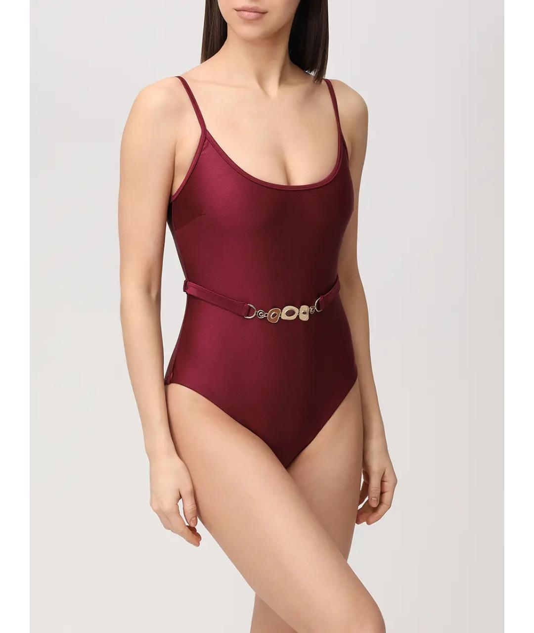 ZIMMERMANN Бордовый купальник, фото 2