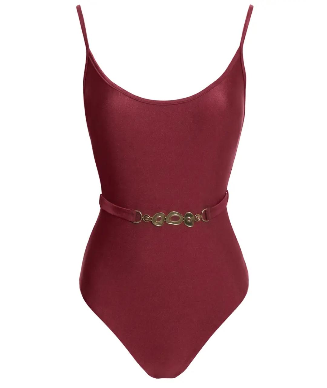 ZIMMERMANN Бордовый купальник, фото 1