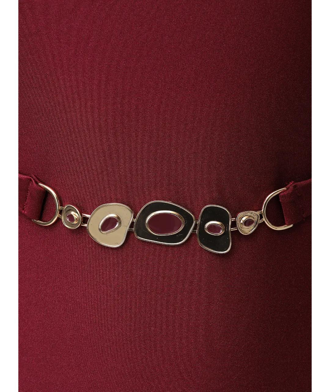 ZIMMERMANN Бордовый купальник, фото 4