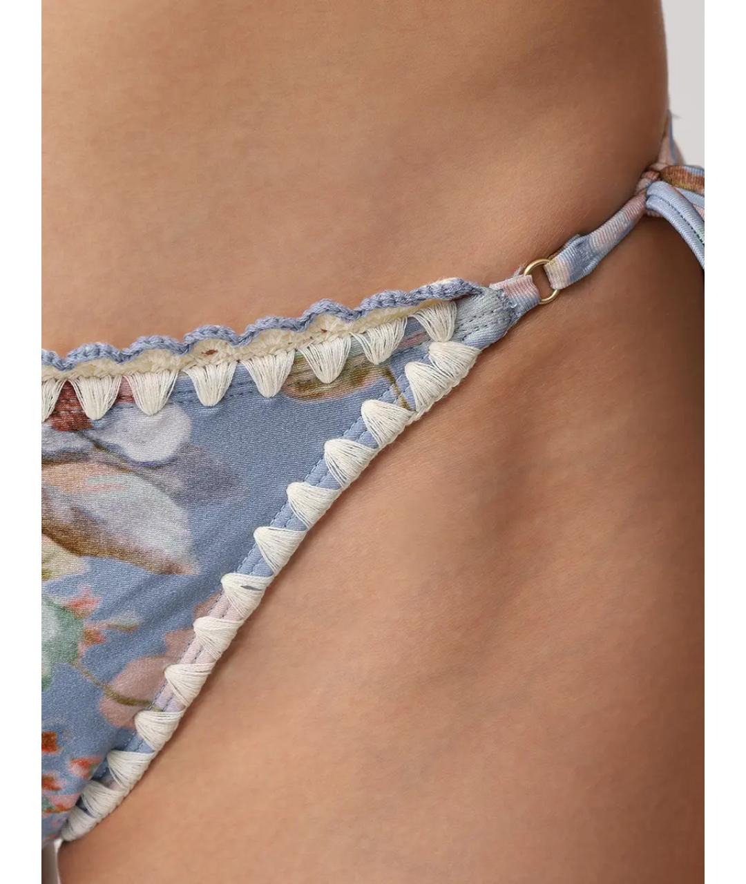 ZIMMERMANN Голубой купальник, фото 4