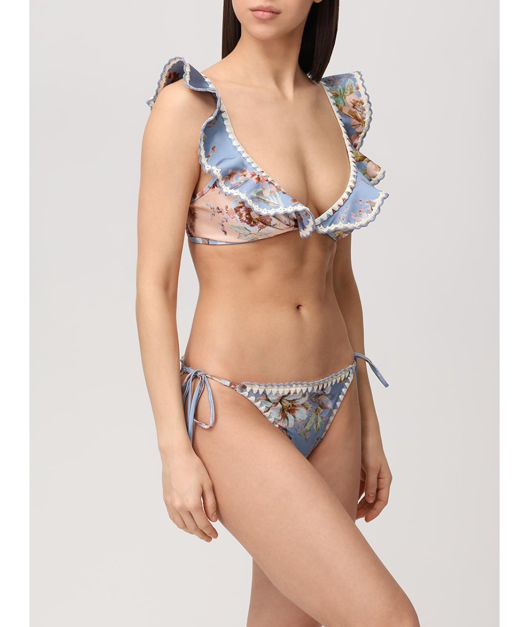 ZIMMERMANN Голубой купальник, фото 2