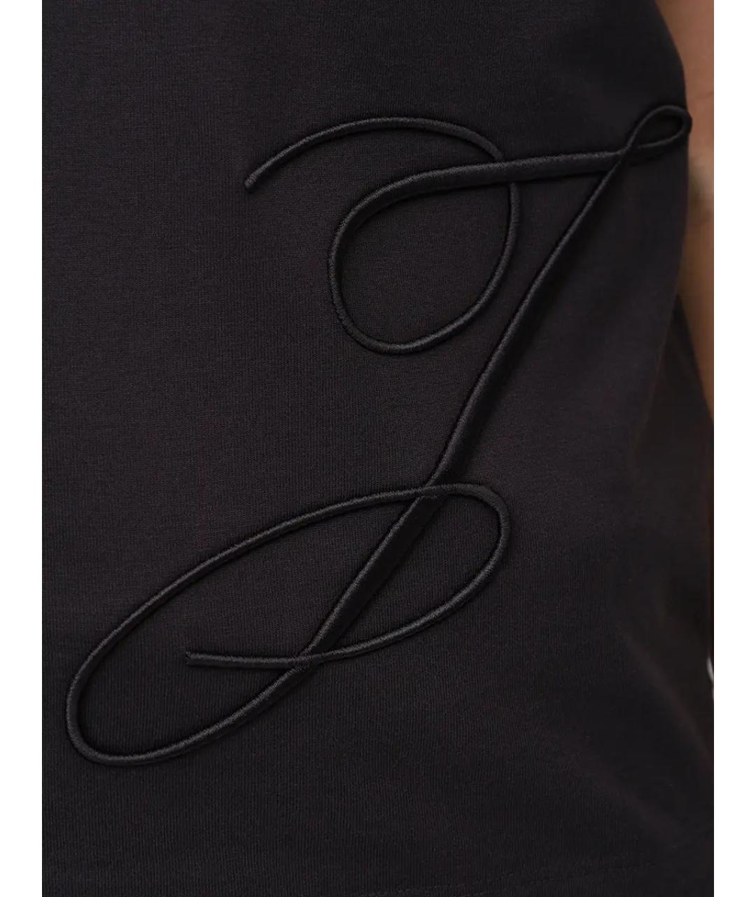 JACQUEMUS Темно-синяя футболка, фото 5