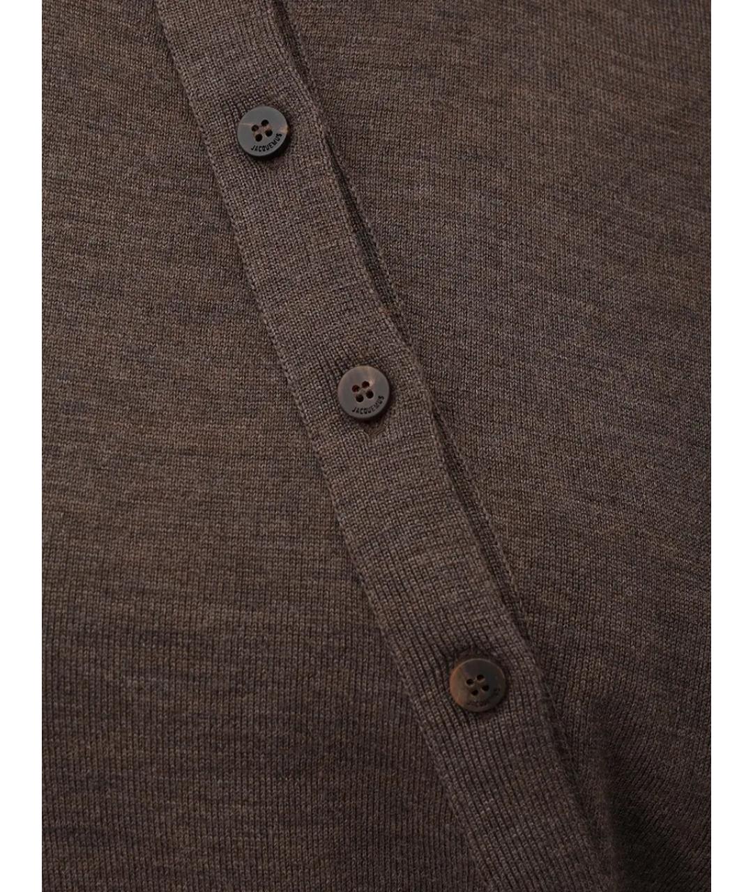 JACQUEMUS Коричневый джемпер / свитер, фото 6