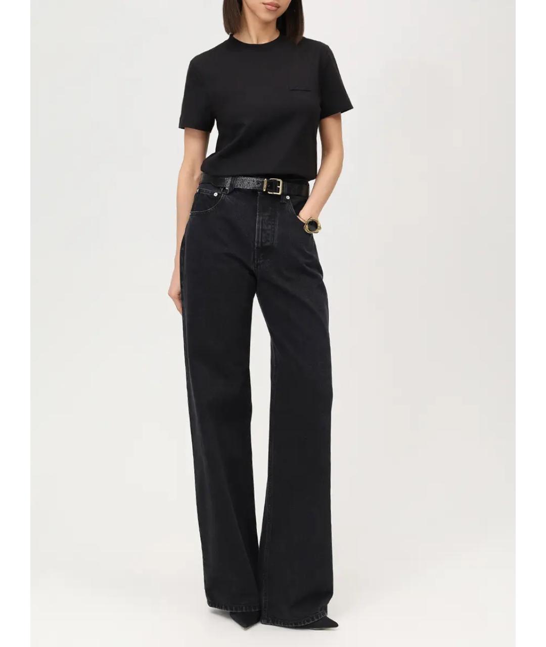 JACQUEMUS Черная футболка, фото 2