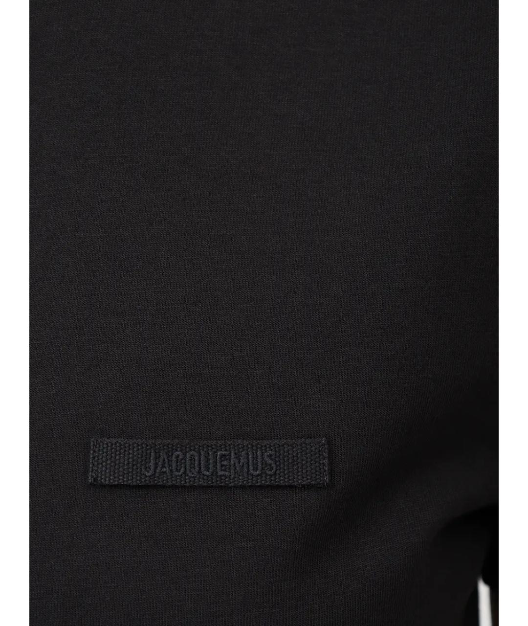 JACQUEMUS Черная футболка, фото 6