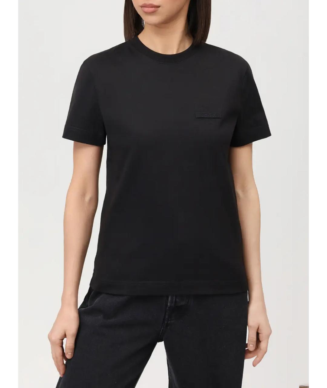 JACQUEMUS Черная футболка, фото 4