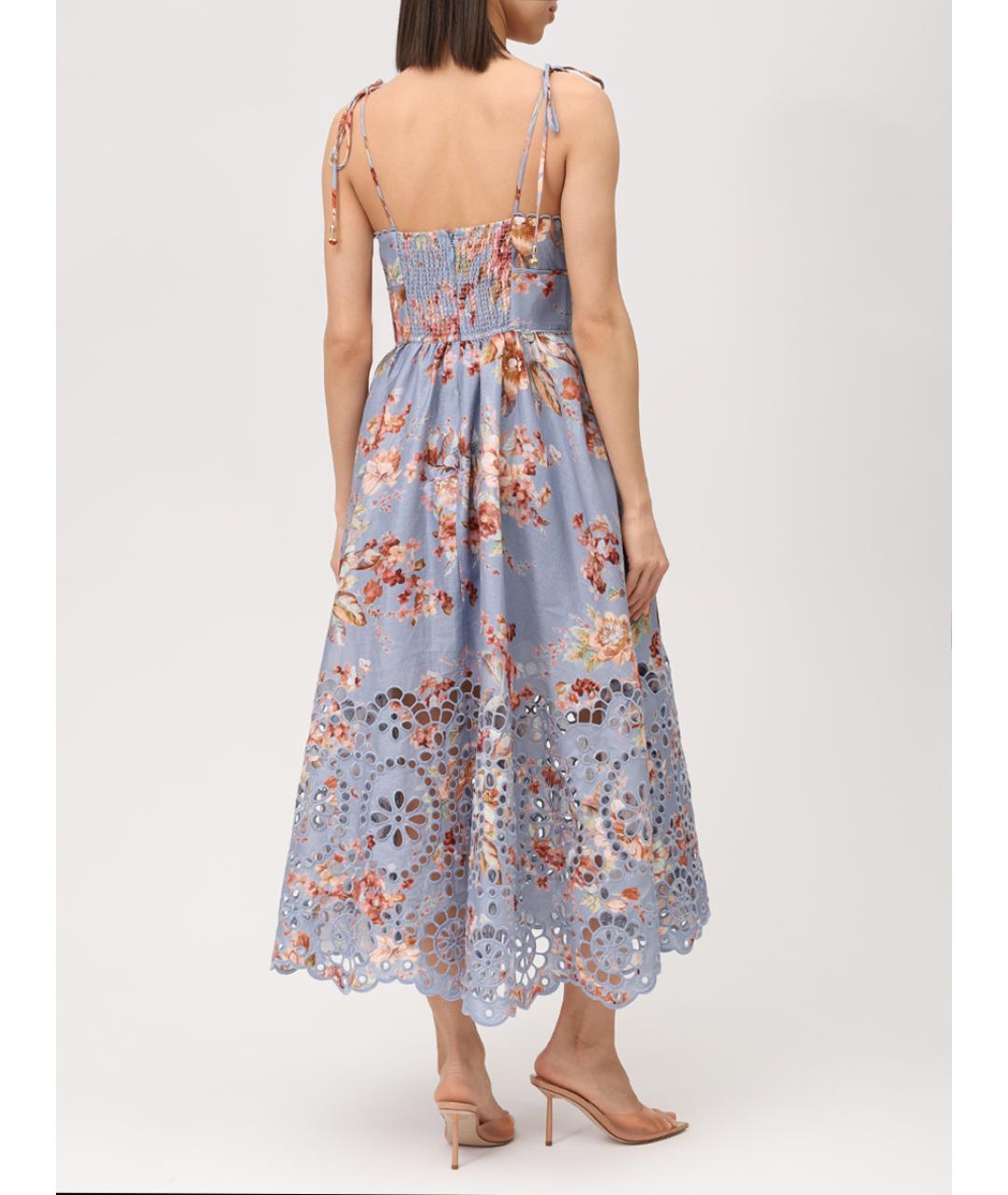 ZIMMERMANN Синий сарафан, фото 3