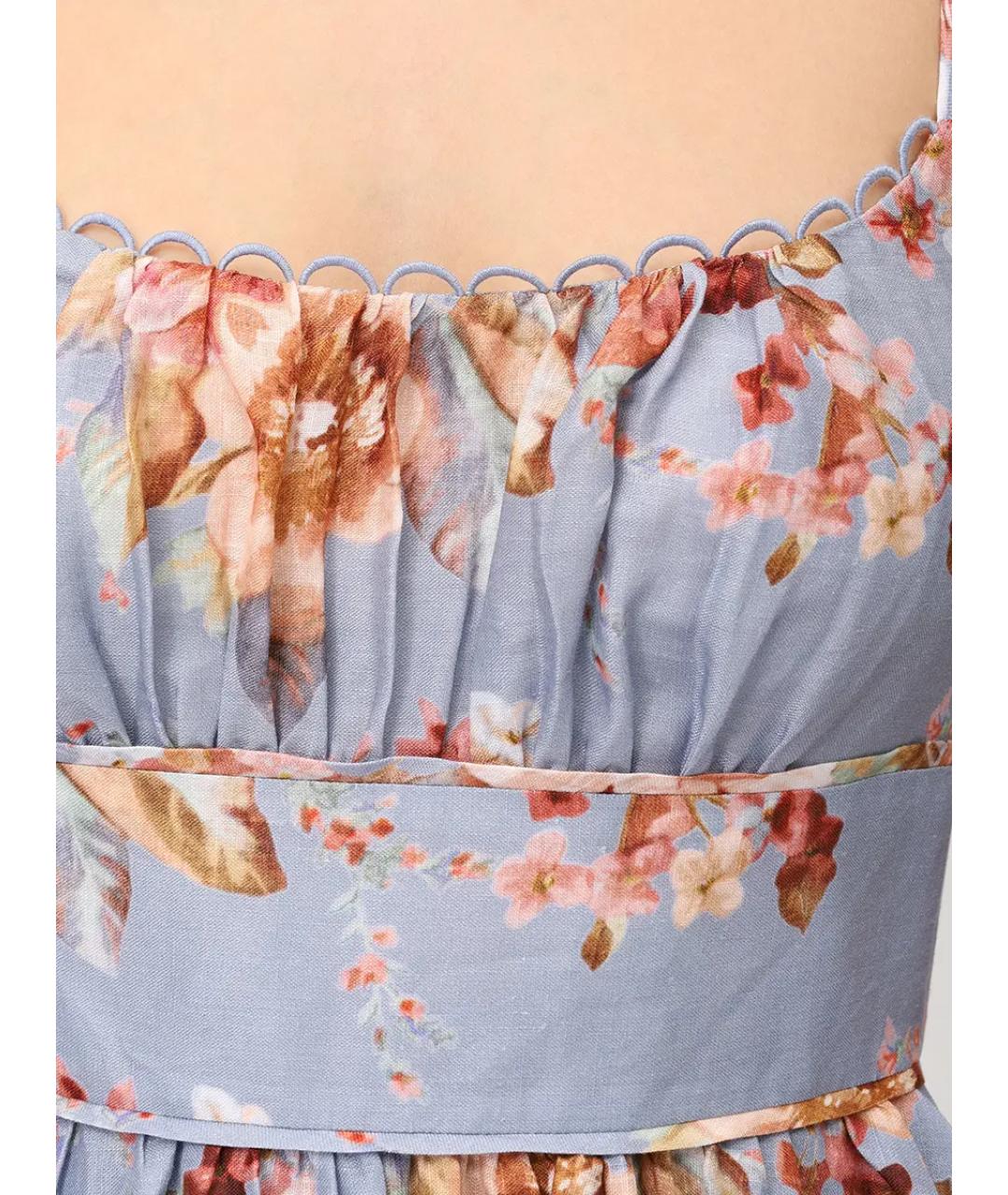 ZIMMERMANN Синий сарафан, фото 5