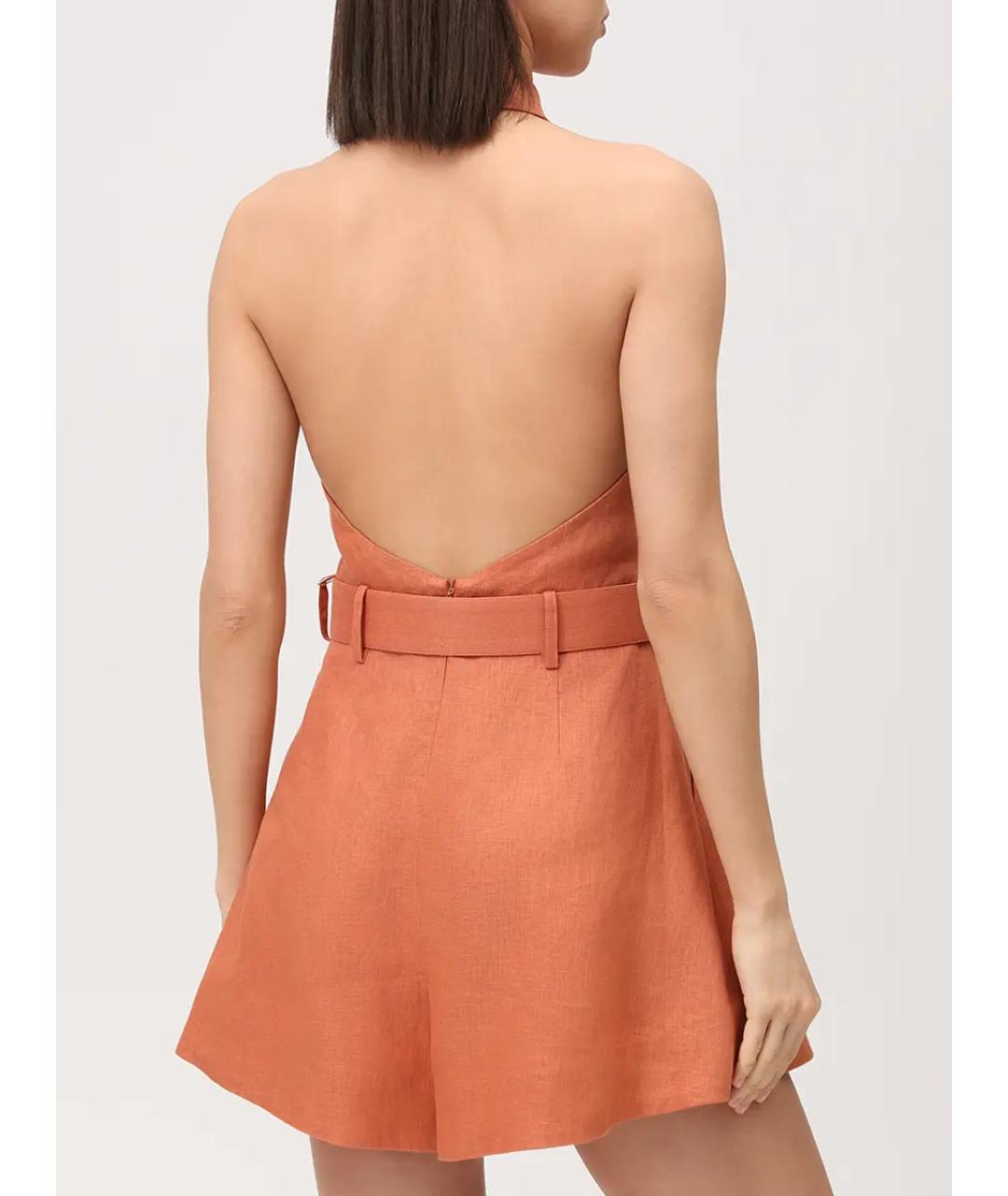 ZIMMERMANN Оранжевый комбинезон, фото 3