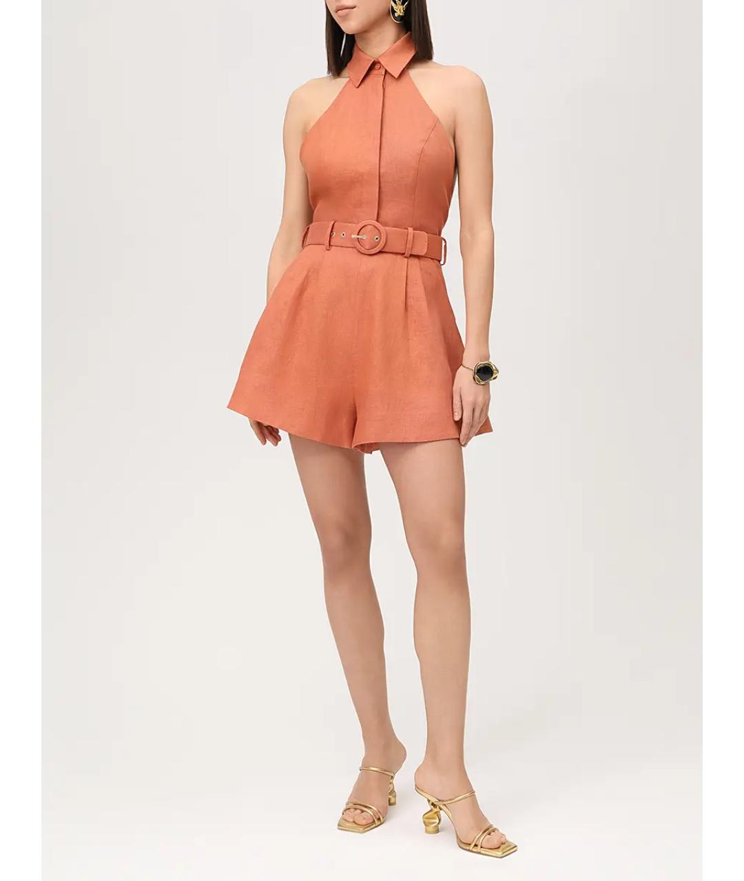 ZIMMERMANN Оранжевый комбинезон, фото 2