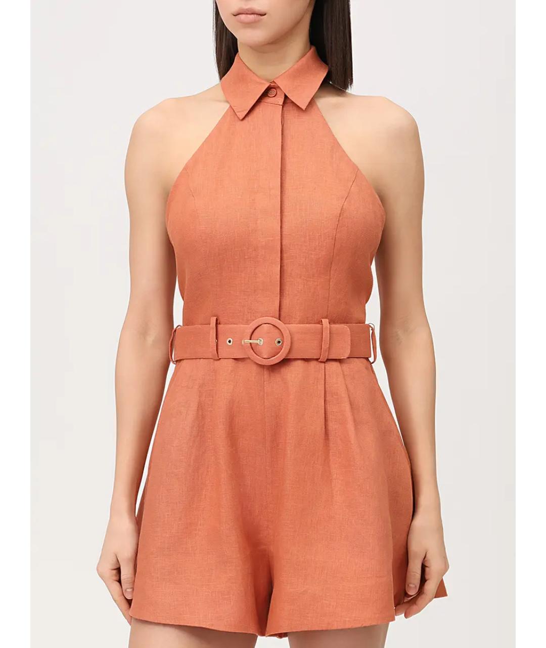 ZIMMERMANN Оранжевый комбинезон, фото 4