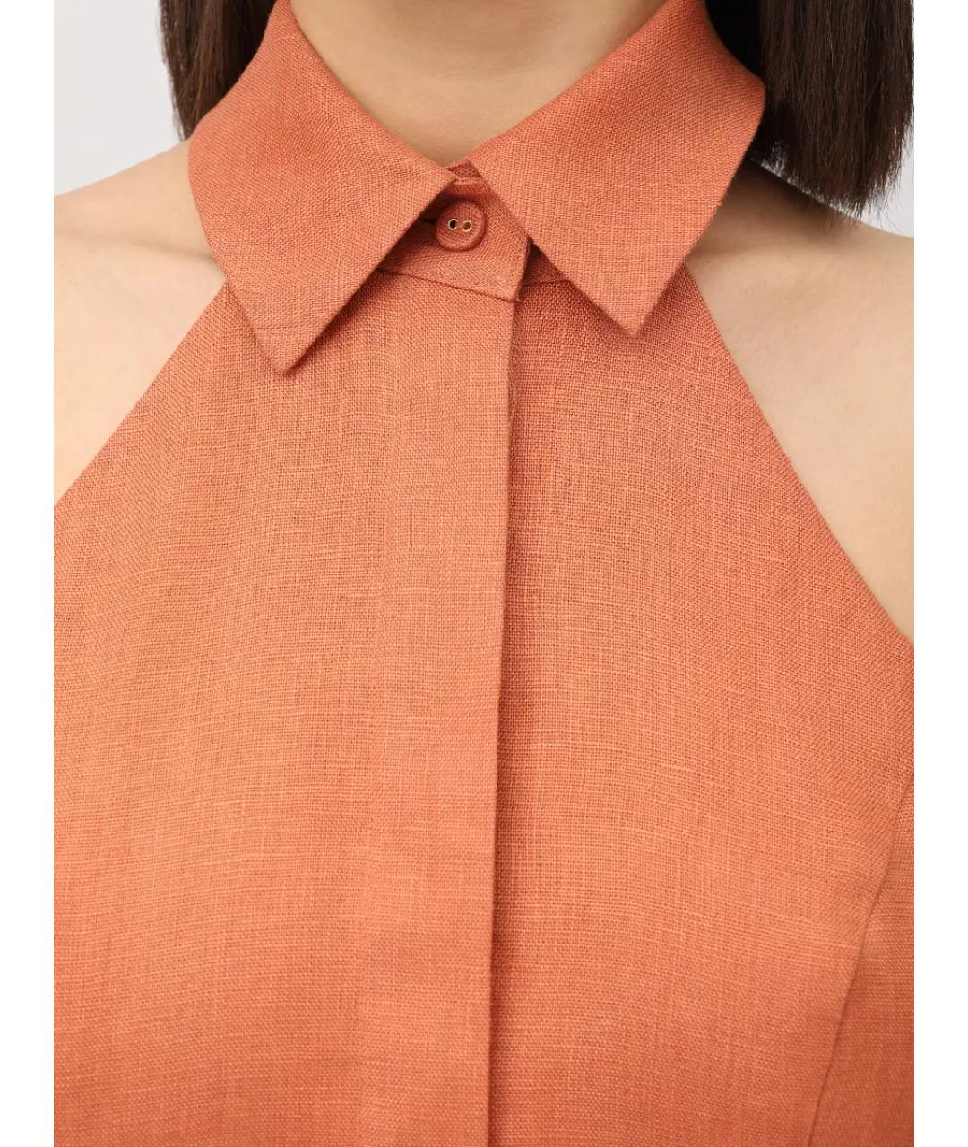 ZIMMERMANN Оранжевый комбинезон, фото 5