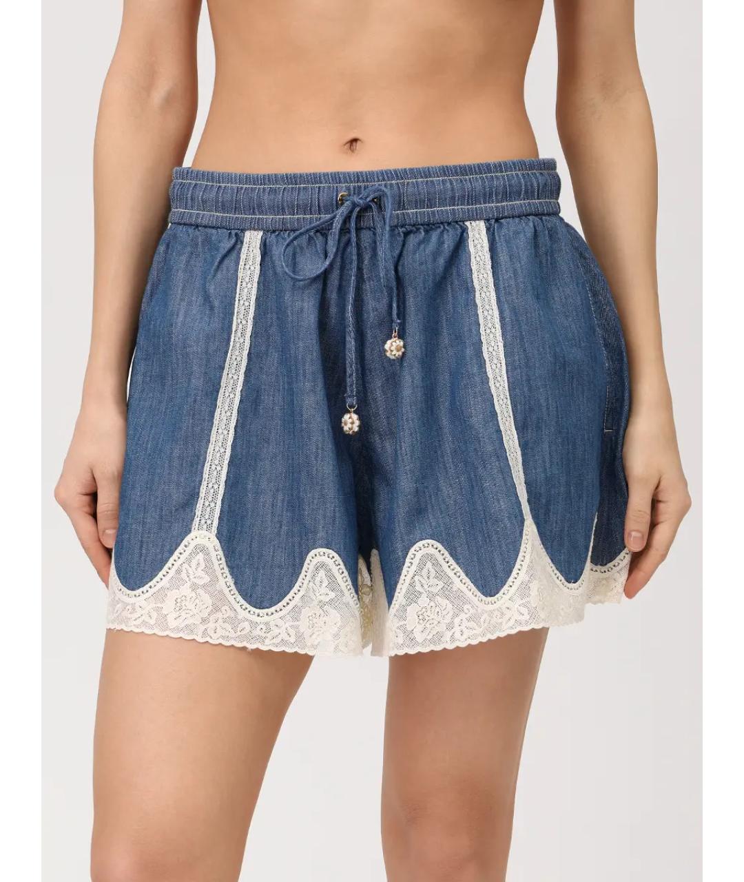 ZIMMERMANN Синие шорты, фото 4