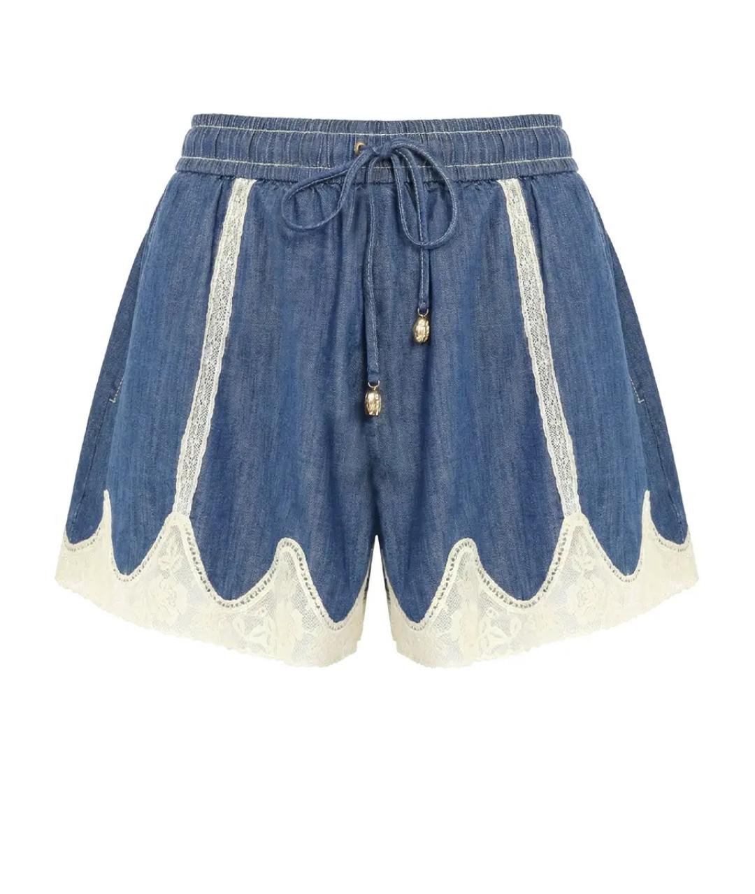 ZIMMERMANN Синие шорты, фото 1