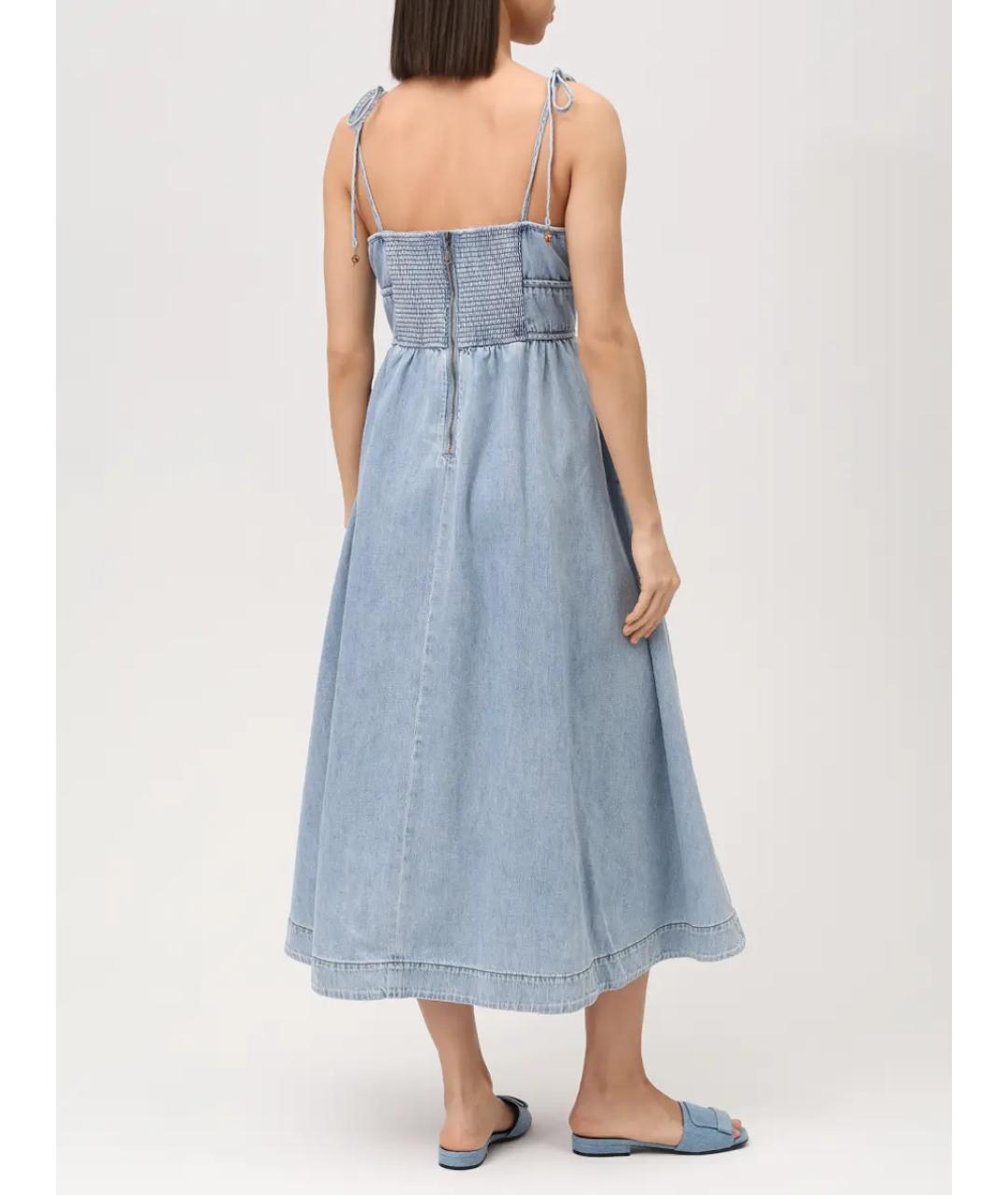 ZIMMERMANN Голубой сарафан, фото 3
