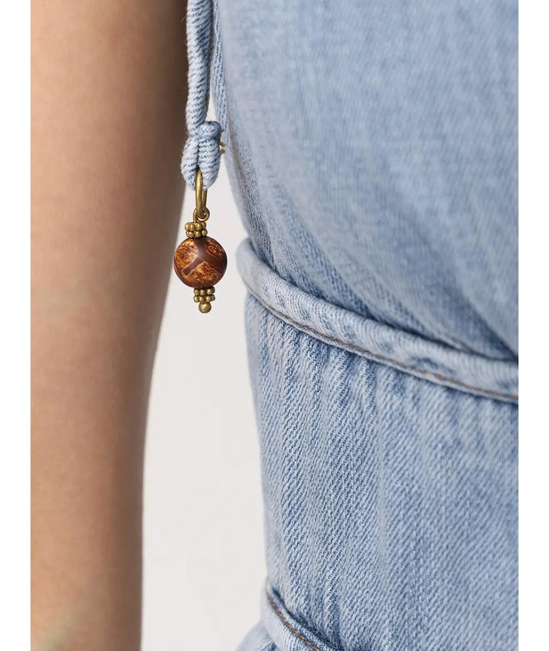 ZIMMERMANN Голубой сарафан, фото 6