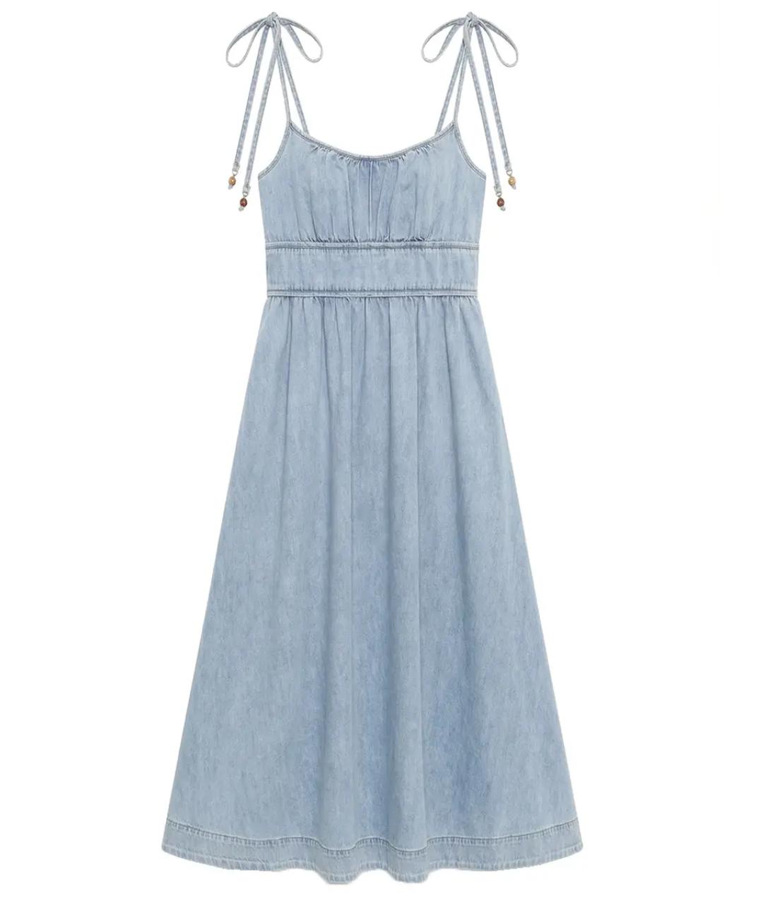 ZIMMERMANN Голубой сарафан, фото 1