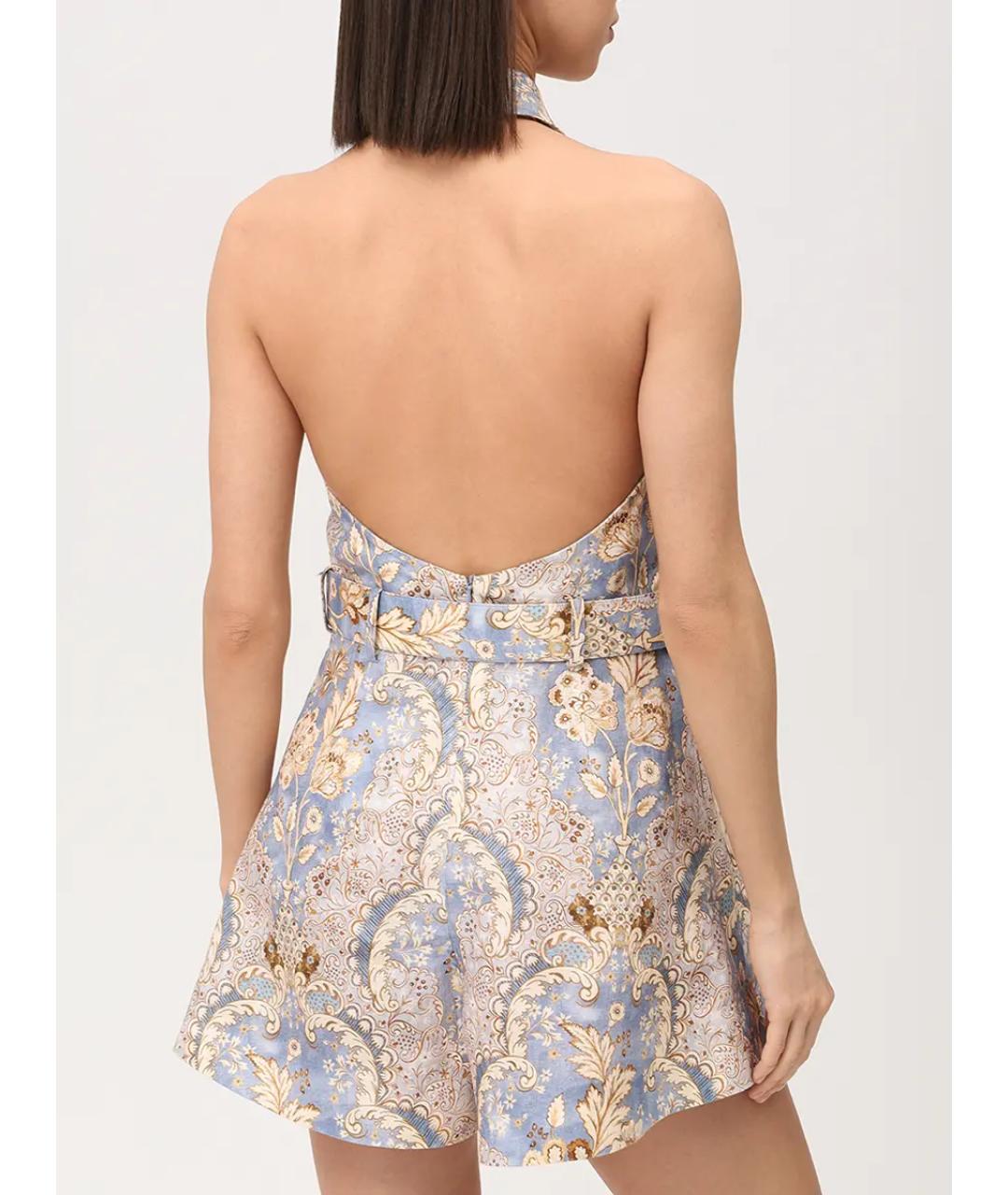 ZIMMERMANN Голубой комбинезон, фото 3