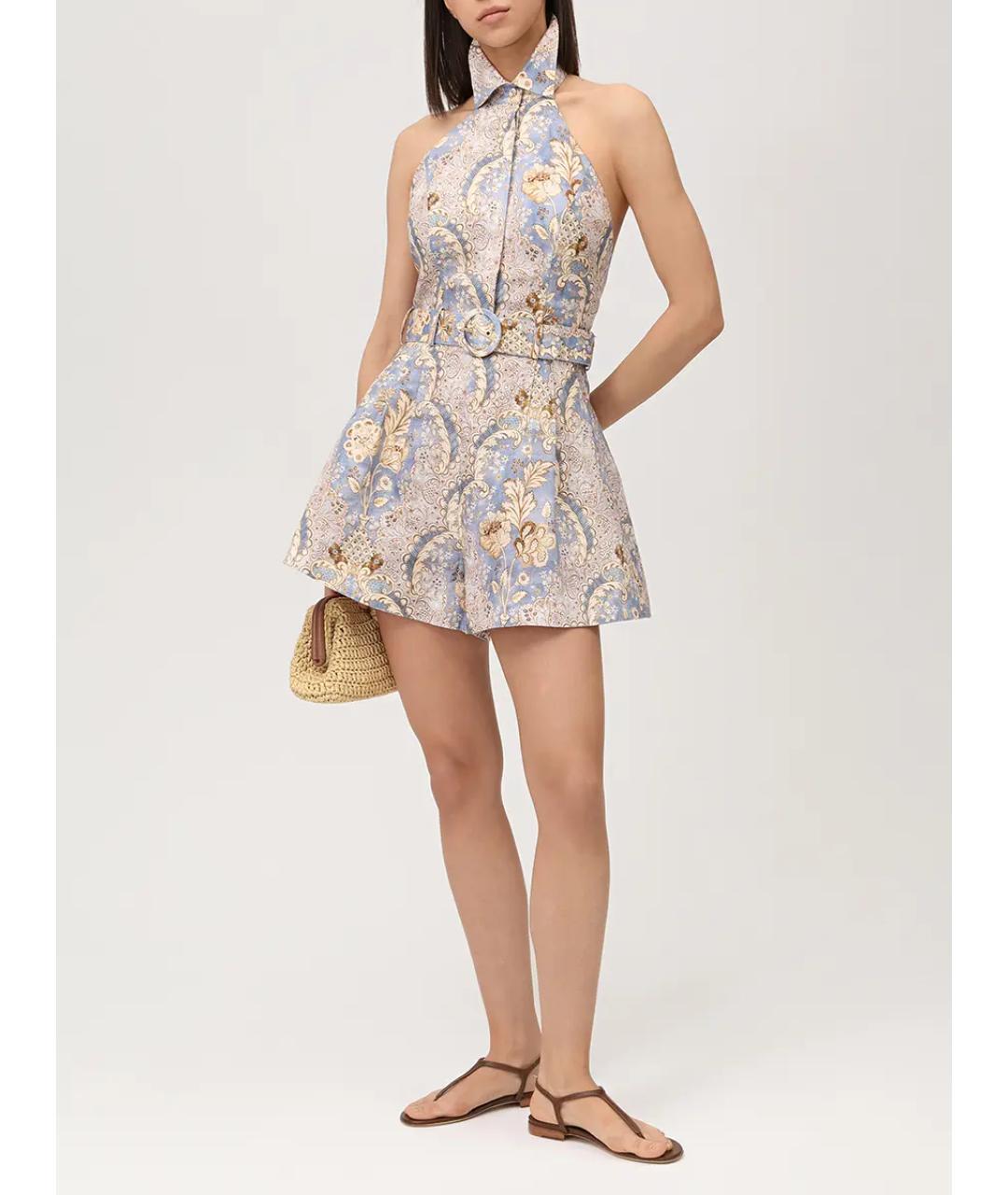 ZIMMERMANN Голубой комбинезон, фото 2