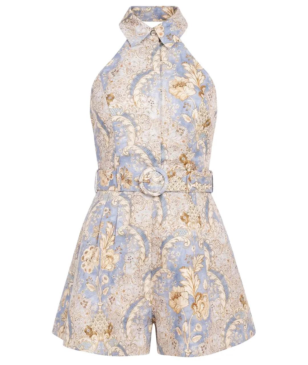 ZIMMERMANN Голубой комбинезон, фото 1