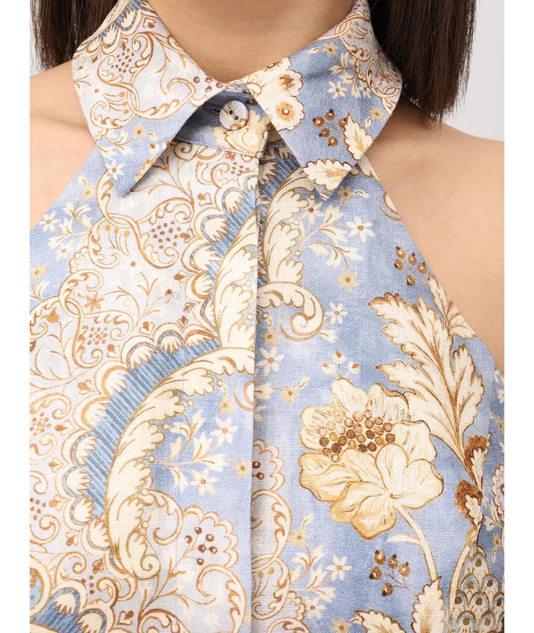 ZIMMERMANN Голубой комбинезон, фото 5