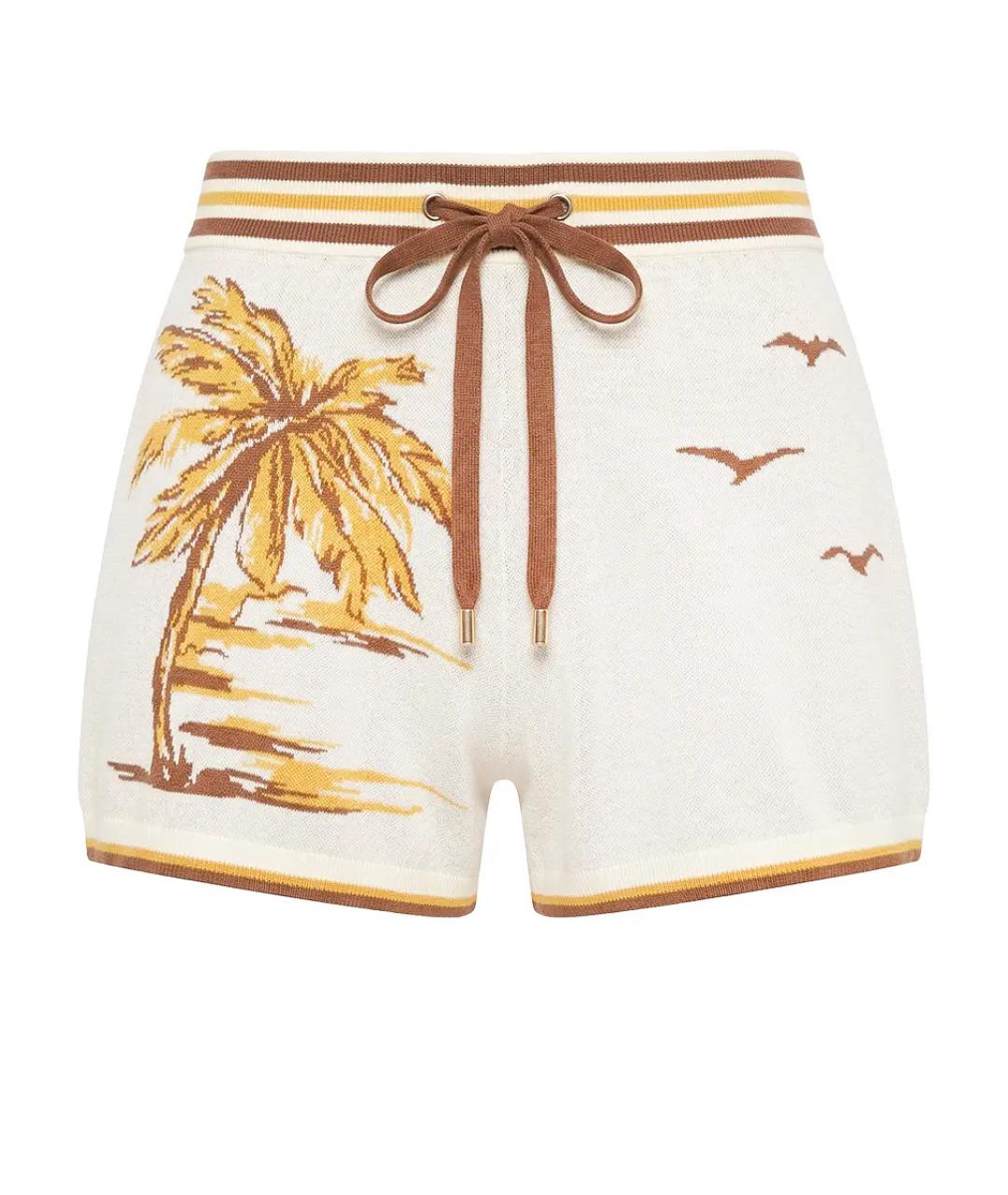 ZIMMERMANN Бежевые шорты, фото 7