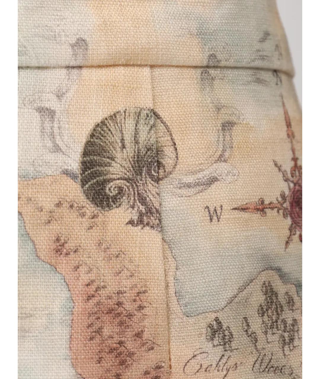 ZIMMERMANN Бежевые шорты, фото 6