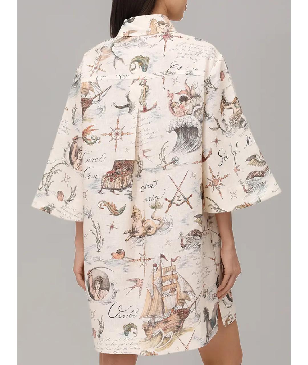 ZIMMERMANN Бежевая туника, фото 3