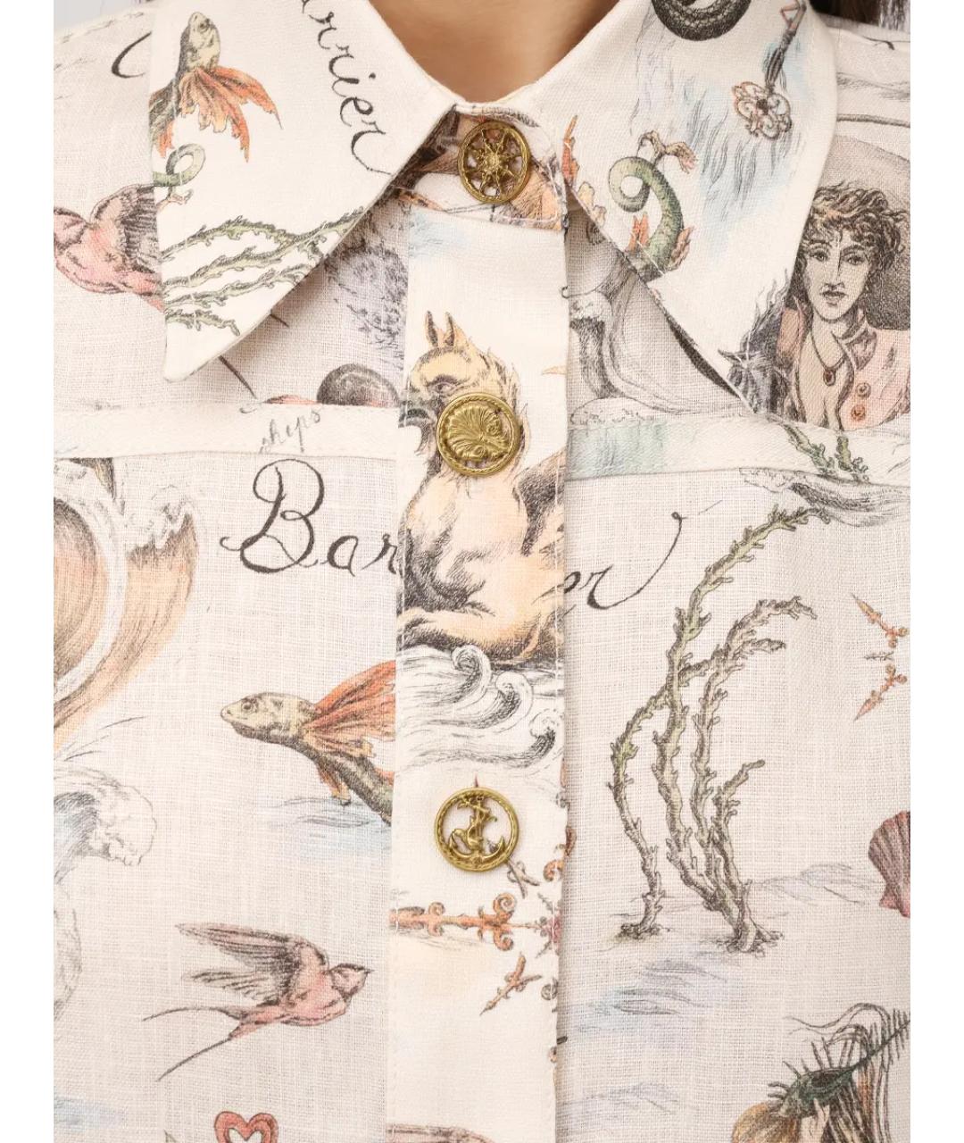 ZIMMERMANN Бежевая туника, фото 5