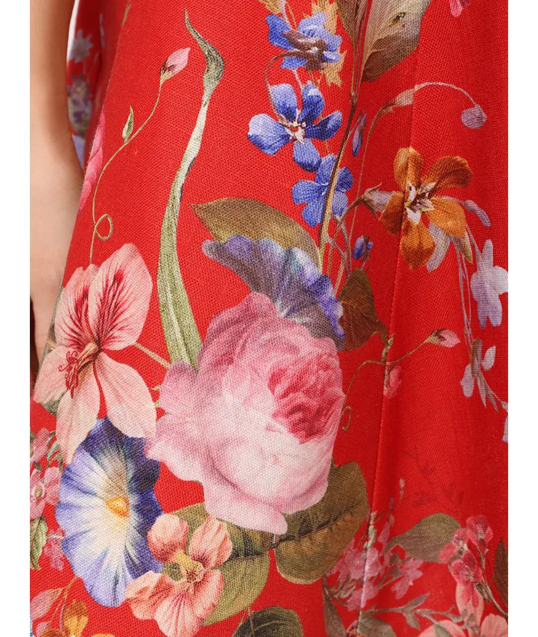 ZIMMERMANN Красный сарафан, фото 5