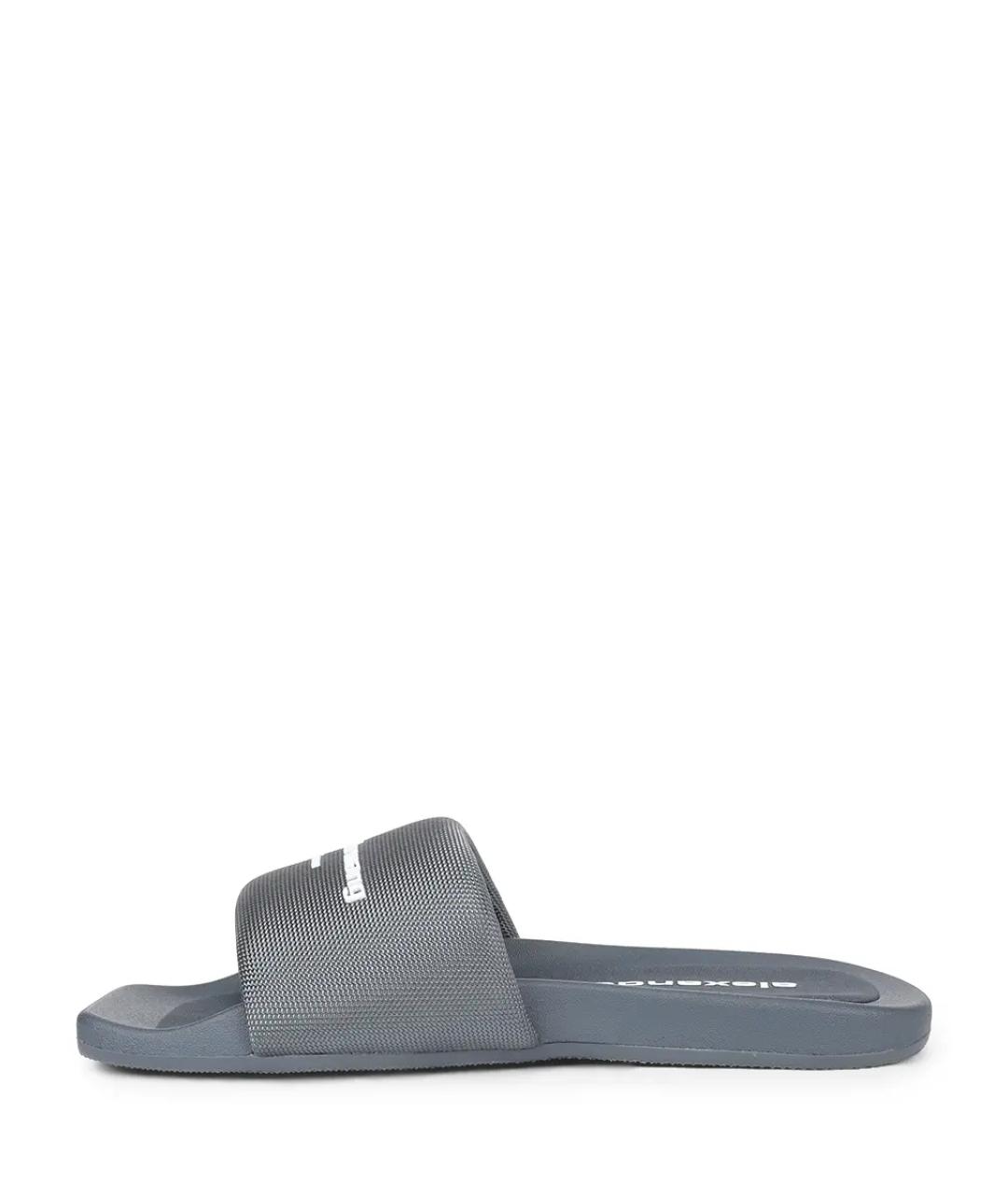 ALEXANDER WANG Серые шлепанцы, фото 3