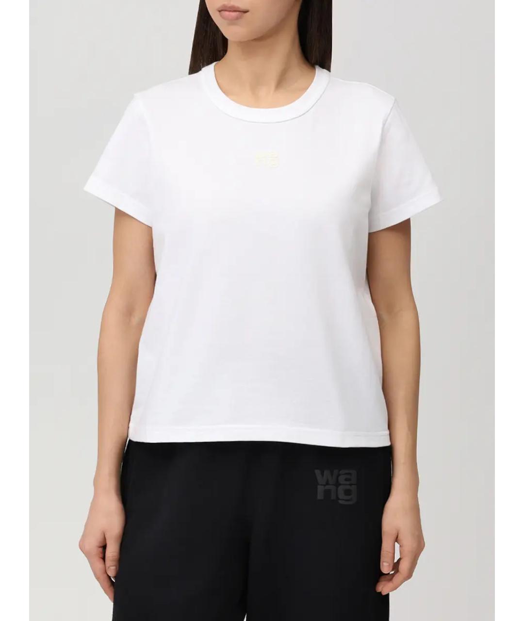 ALEXANDER WANG Белая футболка, фото 4