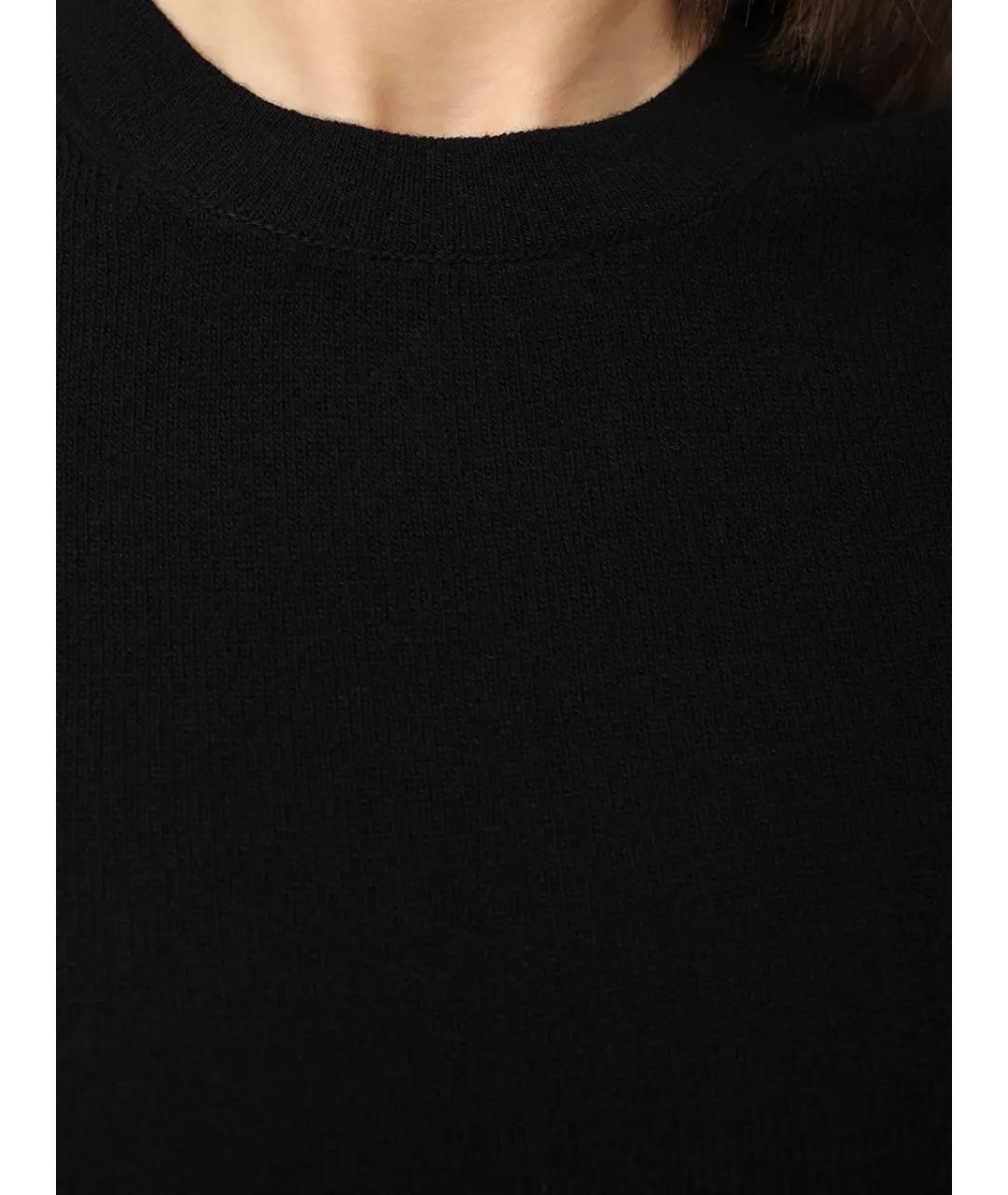 ALEXANDER WANG Черная шерстяная футболка, фото 5