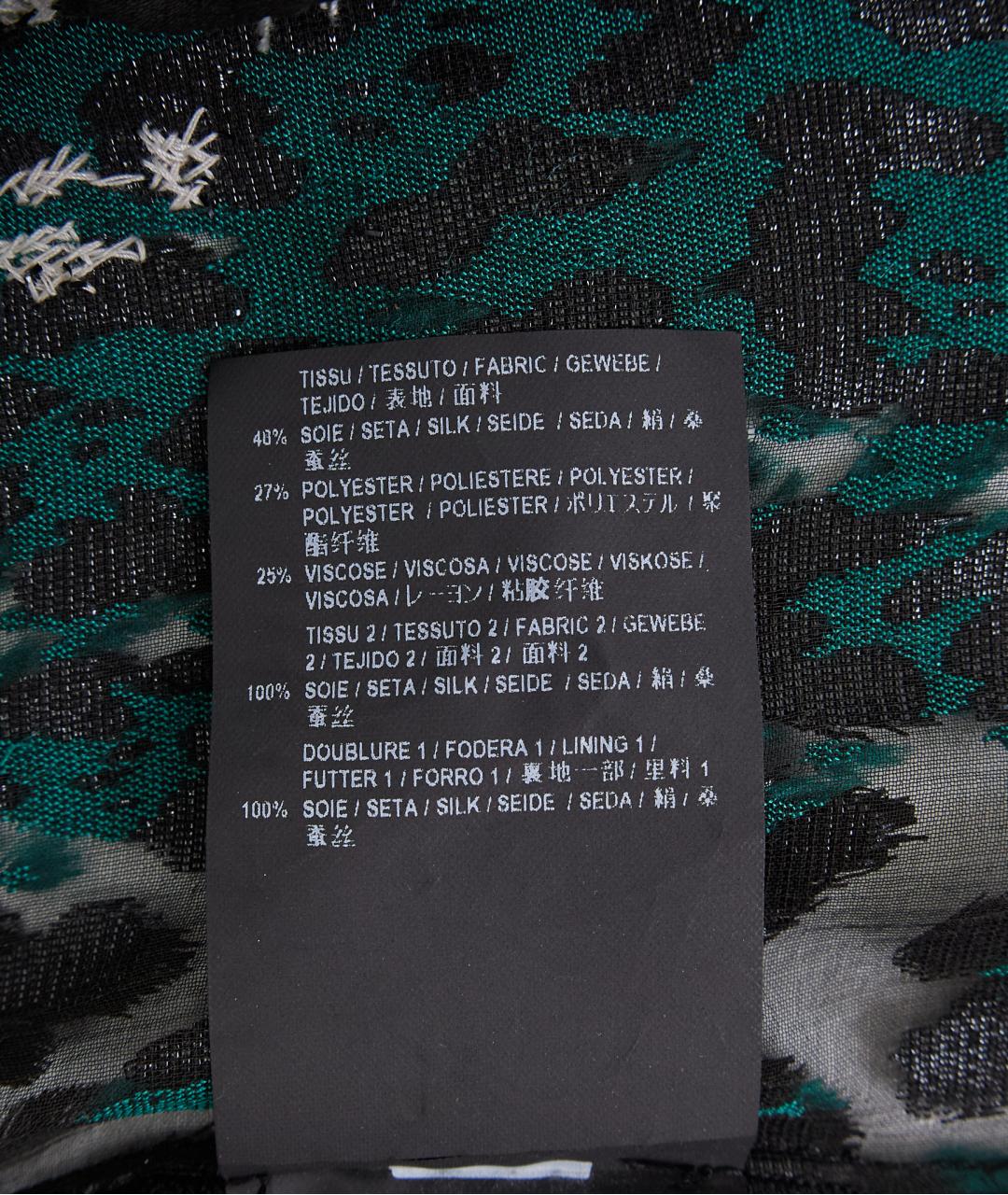 SAINT LAURENT Черная шелковая блузы, фото 5