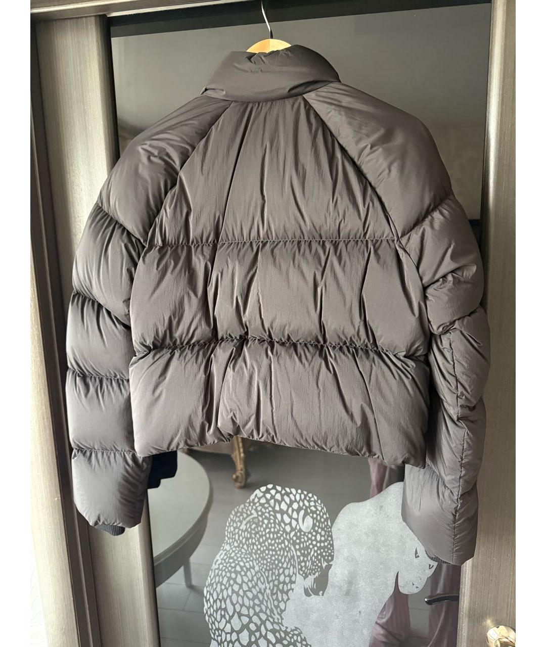 BURBERRY Черная полиамидовая куртка, фото 2