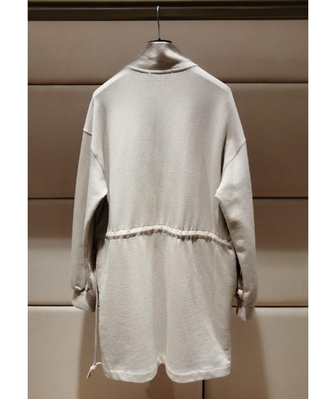 MSGM Бежевое повседневное платье, фото 2